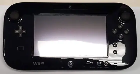 Nintendo Wii U gamepad