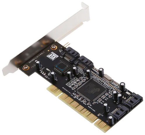 PCI to SATA adapter card