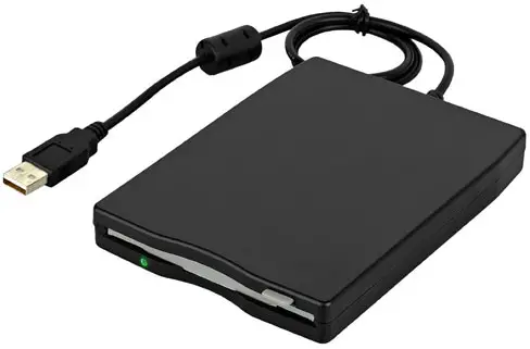USB external 1.44 MB 3.5" floppy drive
