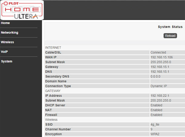 Wi-Fi dashboard