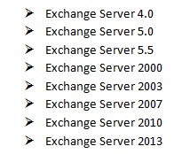 different-versions-of-exchange-server