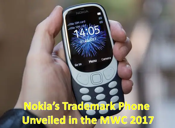 Nokia’s Trademark Phone Unveiled In The MWC 2017