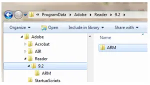 adobe Reader 업데이트 오류 1602 수정