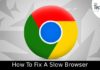 How To Fix A Slow Browser
