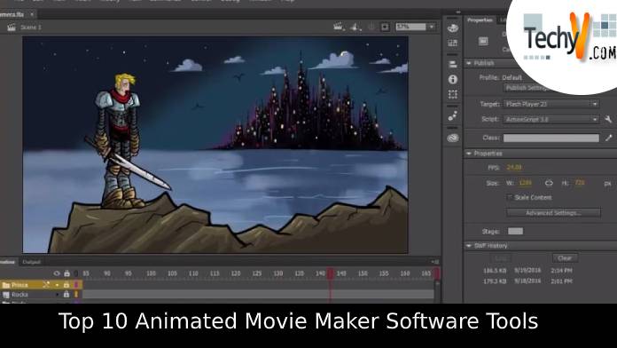 Top 10 Animated Movie Maker Software Tools - Techyv.com