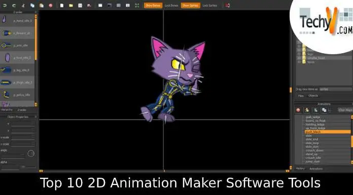 Top 10 2D Animation Maker Software Tools (Free and Paid)
