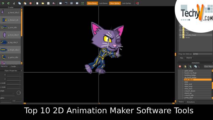 Top 10 2D Animation Maker Software Tools (Free and Paid) - Techyv.com