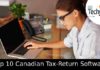 Top 10 Canadian Tax-Return Software