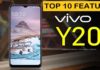 Top 10 Features Of  Vivo Y20