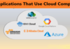 10 Applications That Use Cloud Computing