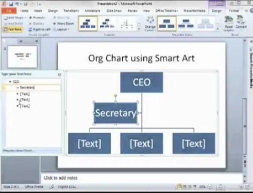 Powerpoint Organization Chart Add In