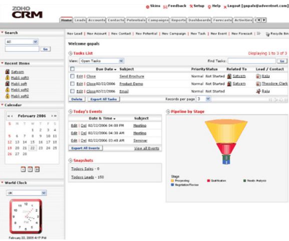 free crm software windows