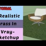 How To Render A Realistic Grass In Vray-Sketchup